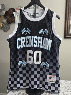 Men's Crenshaw Nipsey Hussle #60 Mesh Jersey by HGC